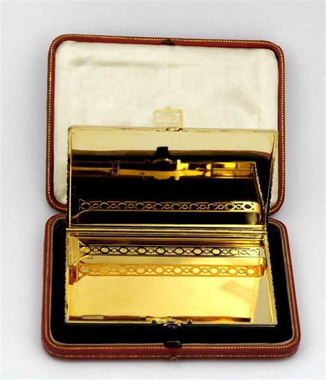 vintage cartier cigarette case.